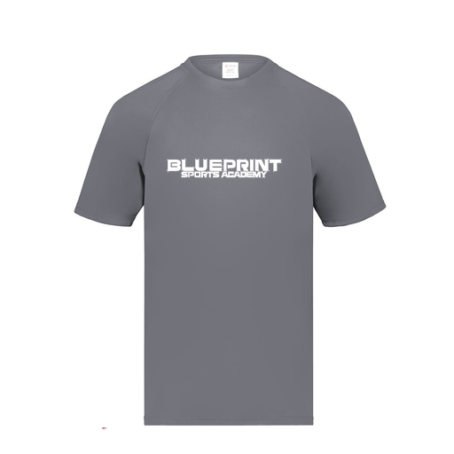 [2790.059.S-LOGO1] Men's Smooth Sport T-Shirt (Adult S, Gray, Logo 1)