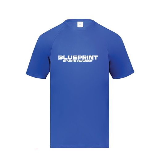 [2790.060.S-LOGO1] Men's Smooth Sport T-Shirt (Adult S, Royal, Logo 1)