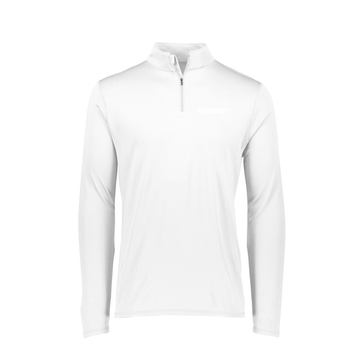 [FTLQFLWH-FAXS-LOGO1] Ladies Flex-Lite 1/4 Zip Shirt (Female Adult XS, White, Logo 1)