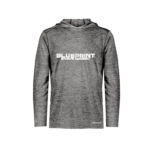 [FOLHCGBK-AS-LOGO1] Men's Charge Hoodie (Adult S, Black, Logo 1)