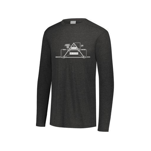 [3075.K94.XS-LOGO2] Men's LS Ultra-blend T-Shirt (Adult XS, Black, Logo 2)