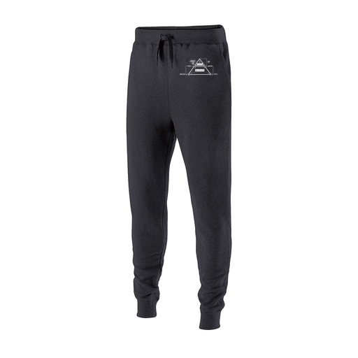 [229548.E83.XS-LOGO2] Men's 60/40 Fleece Jogger (Adult XS, Gray, Logo 2)