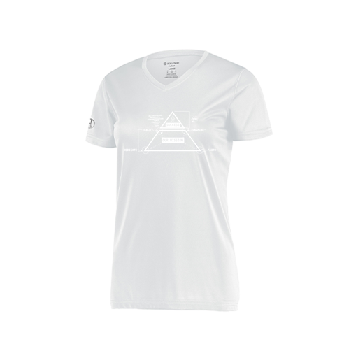 [222820.005.S-LOGO2] Ladies Movement Dri Fit Shirt (Female Adult S, White, Logo 2)